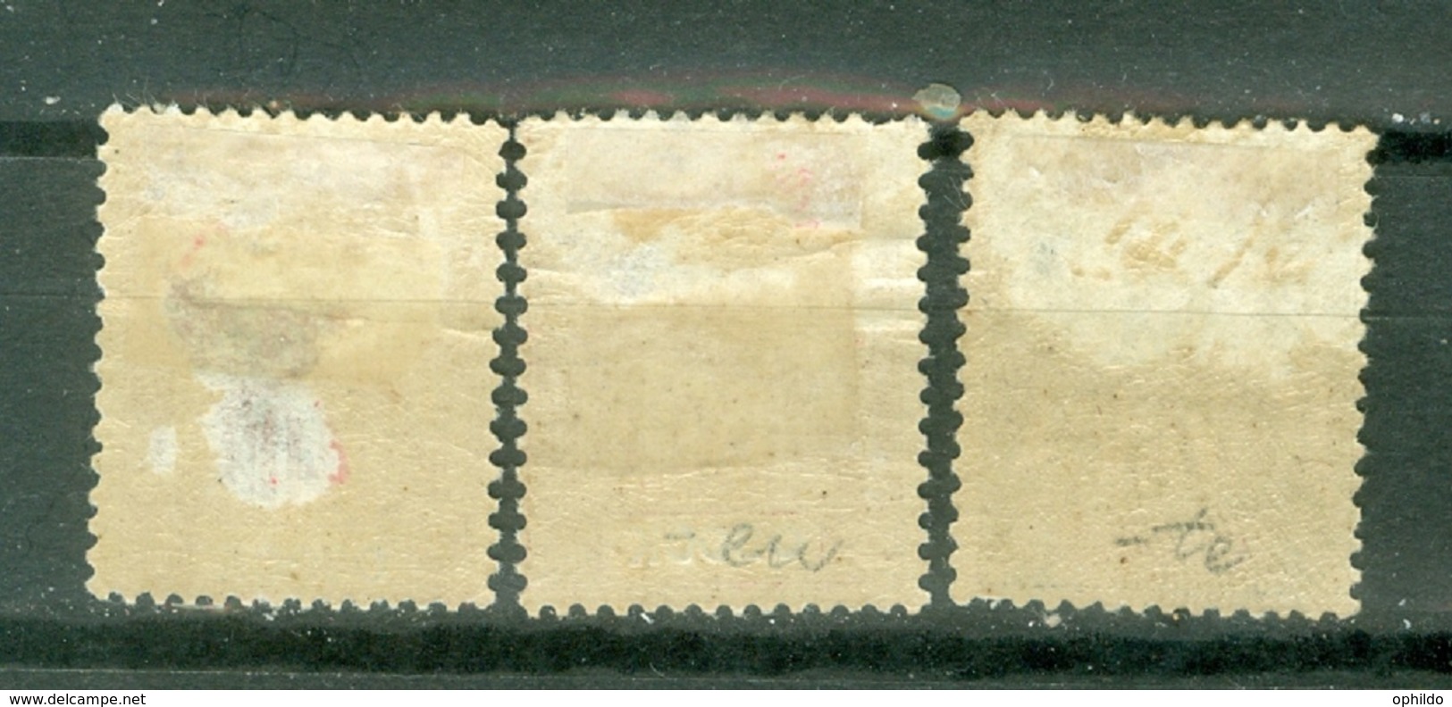 Obock   41 , 42 Et 43  *  Second Choix - Unused Stamps