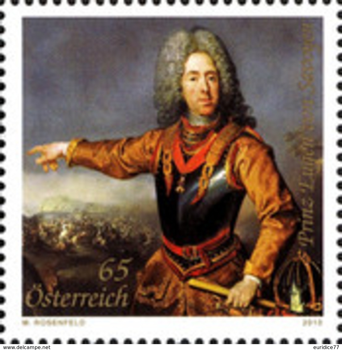 Austria 2010 - Paintings - Prince Eugene Mnh - Cinema