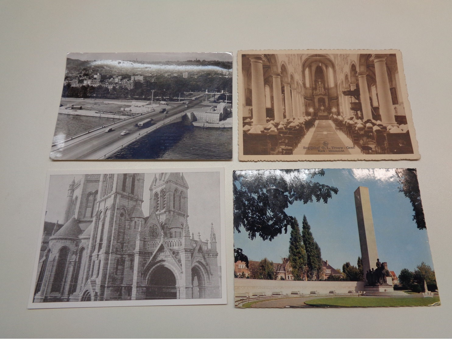 Beau lot de 60 cartes postales de Belgique  CPSM  grand format      Mooi lot van 60 postkaarten van België groot formaat