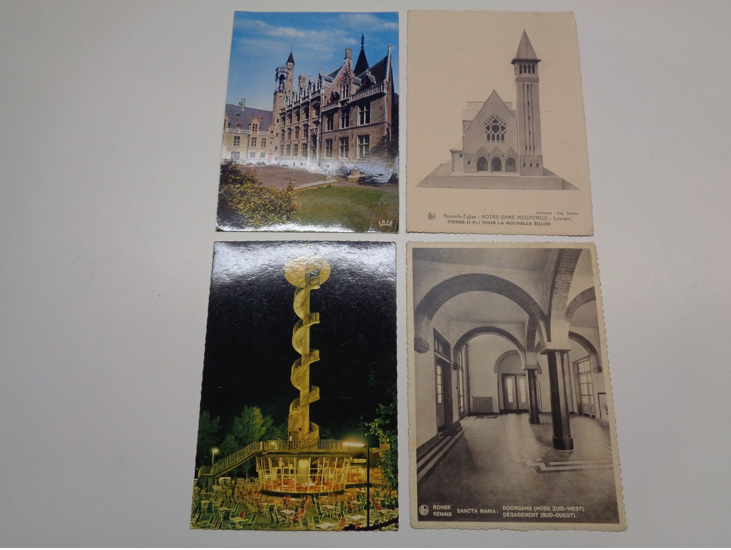 Beau lot de 60 cartes postales de Belgique  CPSM  grand format      Mooi lot van 60 postkaarten van België groot formaat