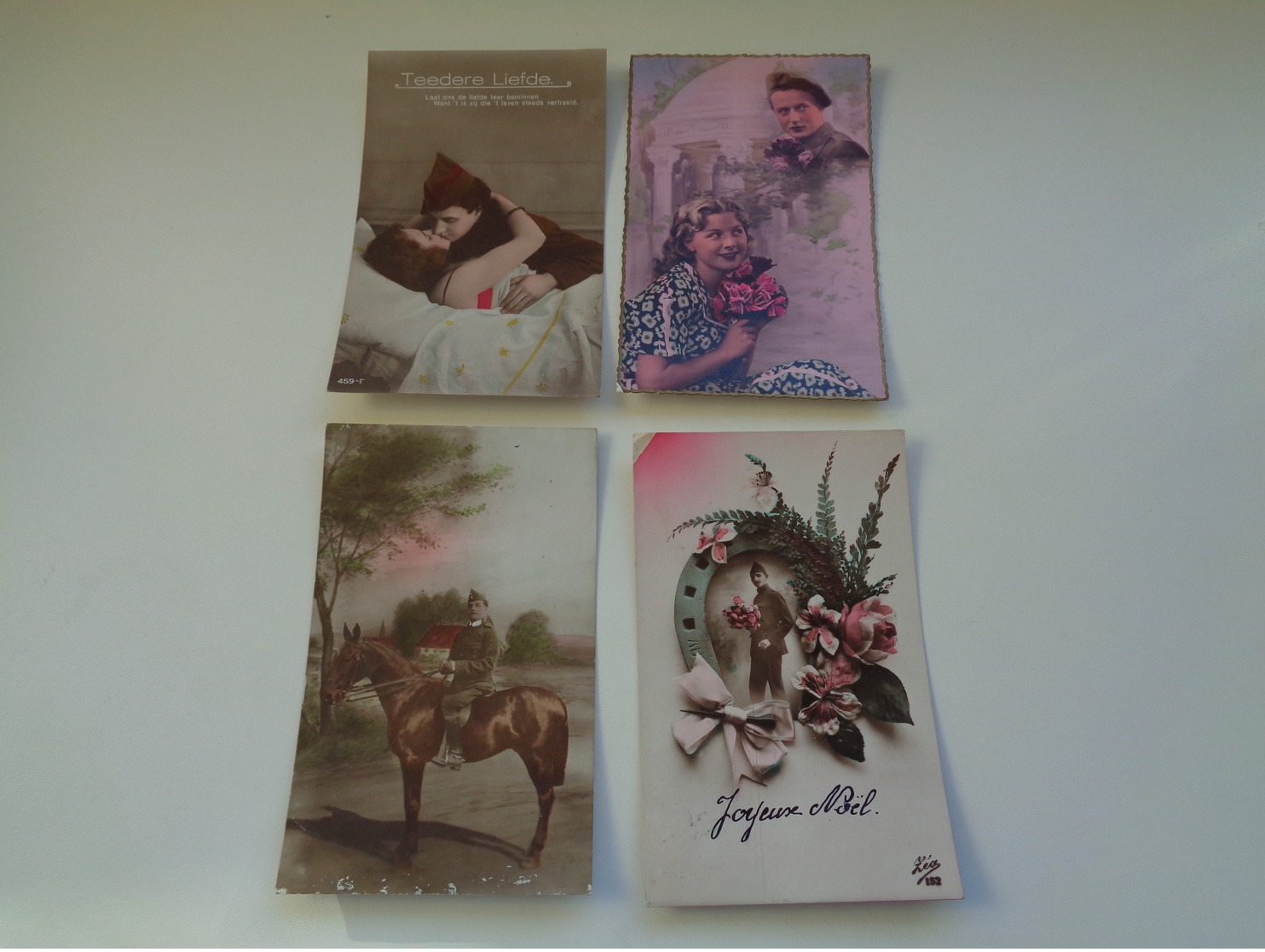 Beau Lot De 20 Cartes Postales De Fantaisie Soldats Soldat  Mooi Lot Van 20 Postkaarten Fantasie Leger Soldaten Soldaat - 5 - 99 Cartes