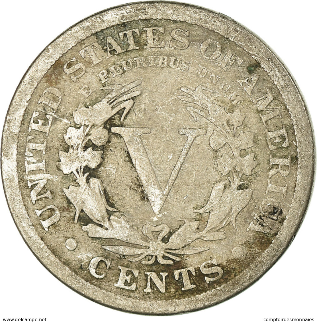 Monnaie, États-Unis, Liberty Nickel, 5 Cents, 1911, U.S. Mint, Philadelphie - 1883-1913: Liberty (Libertà)