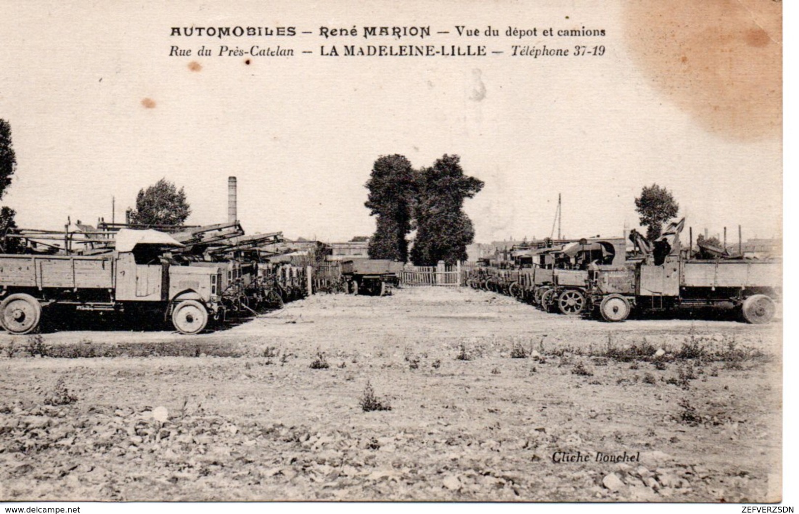 59 LA MADELEINE LILLE AUTOMOBILES CAMIONS TRUCKS NORD - La Madeleine