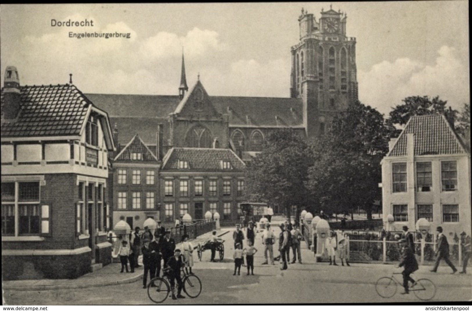 Cp Dordrecht Südholland Niederlande, Engelenburgerbrug - Autres & Non Classés