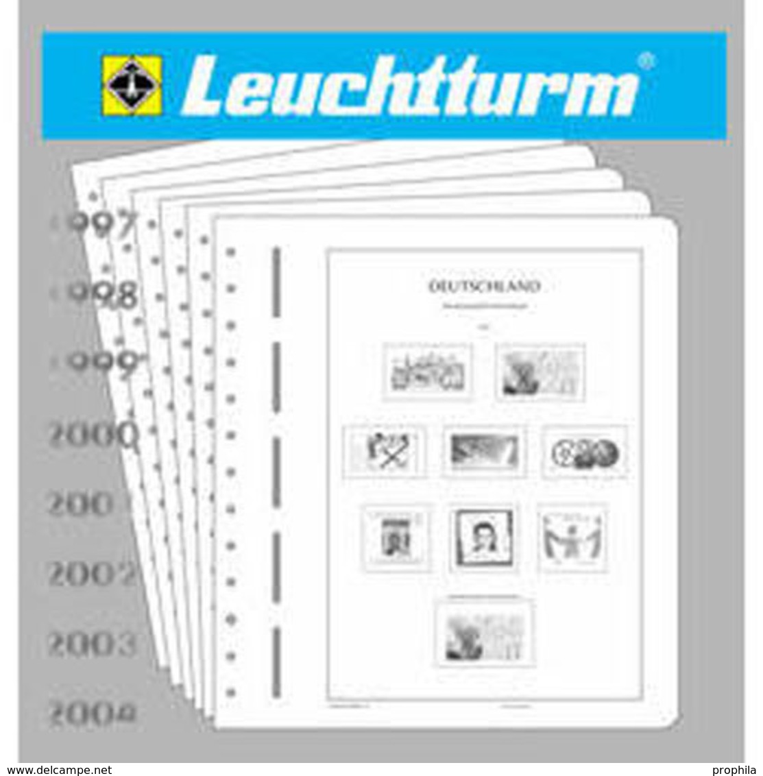 LEUCHTTURM Nachtrag Liechtenstein 2019 - Fogli Prestampati