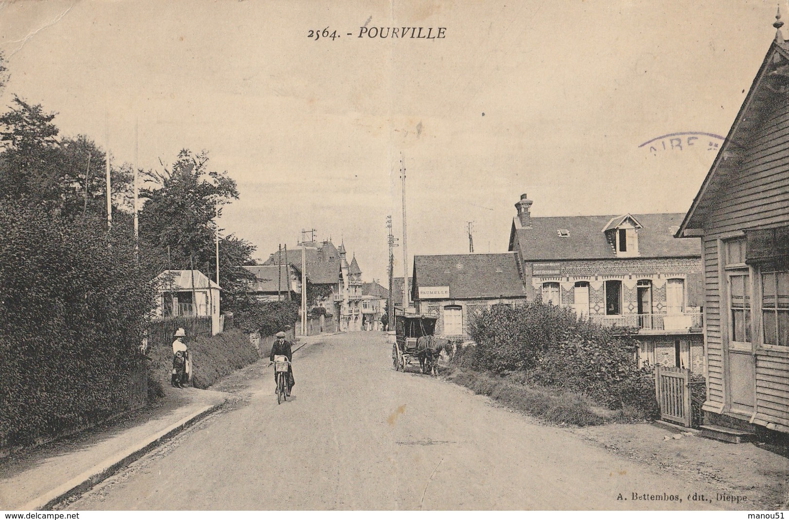 POURVILLE - Rue - Autres & Non Classés