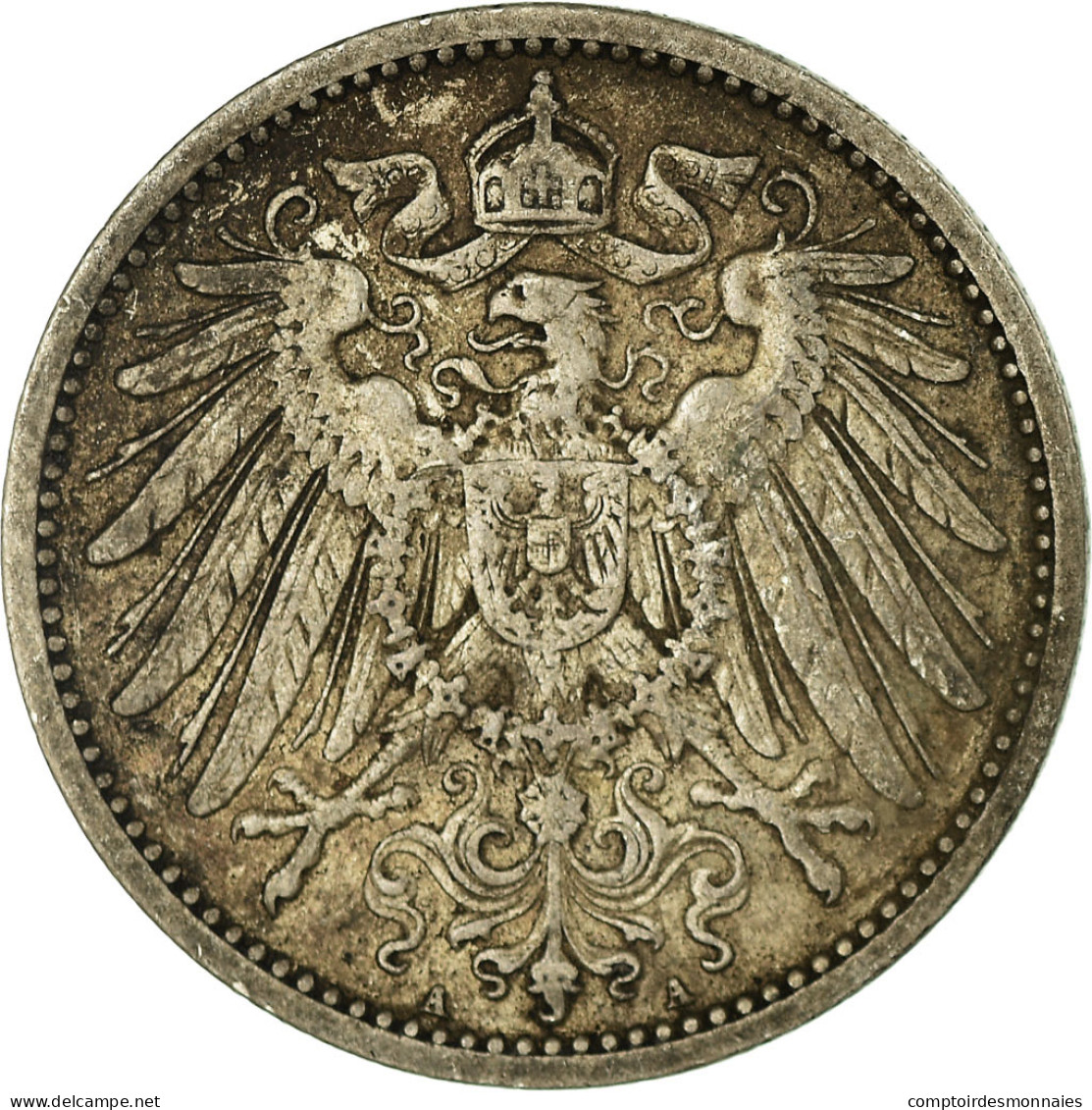 Monnaie, GERMANY - EMPIRE, Wilhelm II, Mark, 1901, Berlin, TTB, Argent, KM:14 - 1 Mark