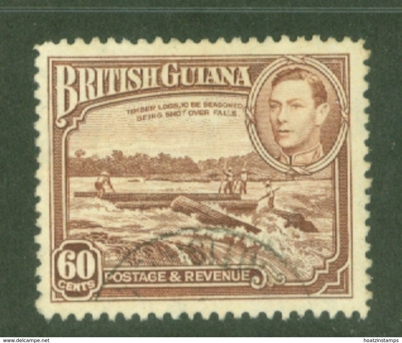 British Guiana: 1938/52   KGVI   SG315   60c      Used - Guyane Britannique (...-1966)