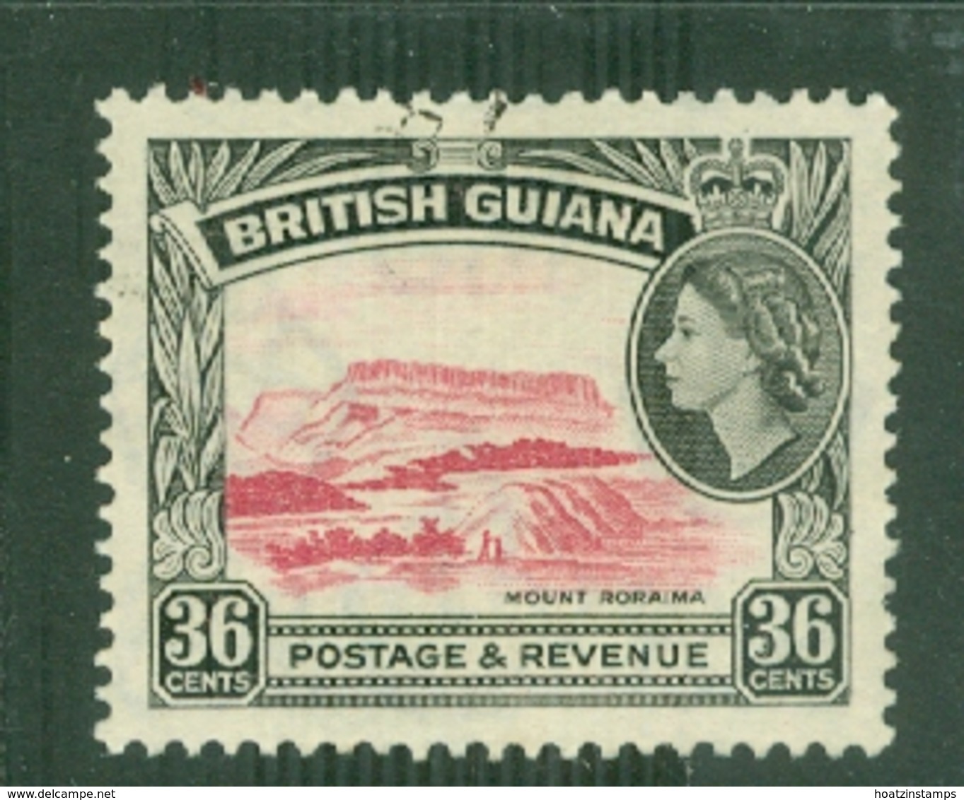 British Guiana: 1954/63   QE II - Pictorial   SG340     36c      Used - Guyane Britannique (...-1966)