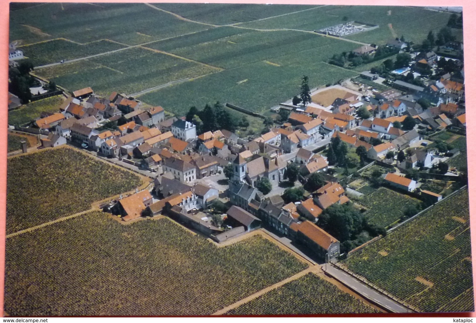 CARTE MOREY SAINT DENIS - 21 - VUE AERIENNE -SCAN RECTO/VERSO -11 - Autres & Non Classés