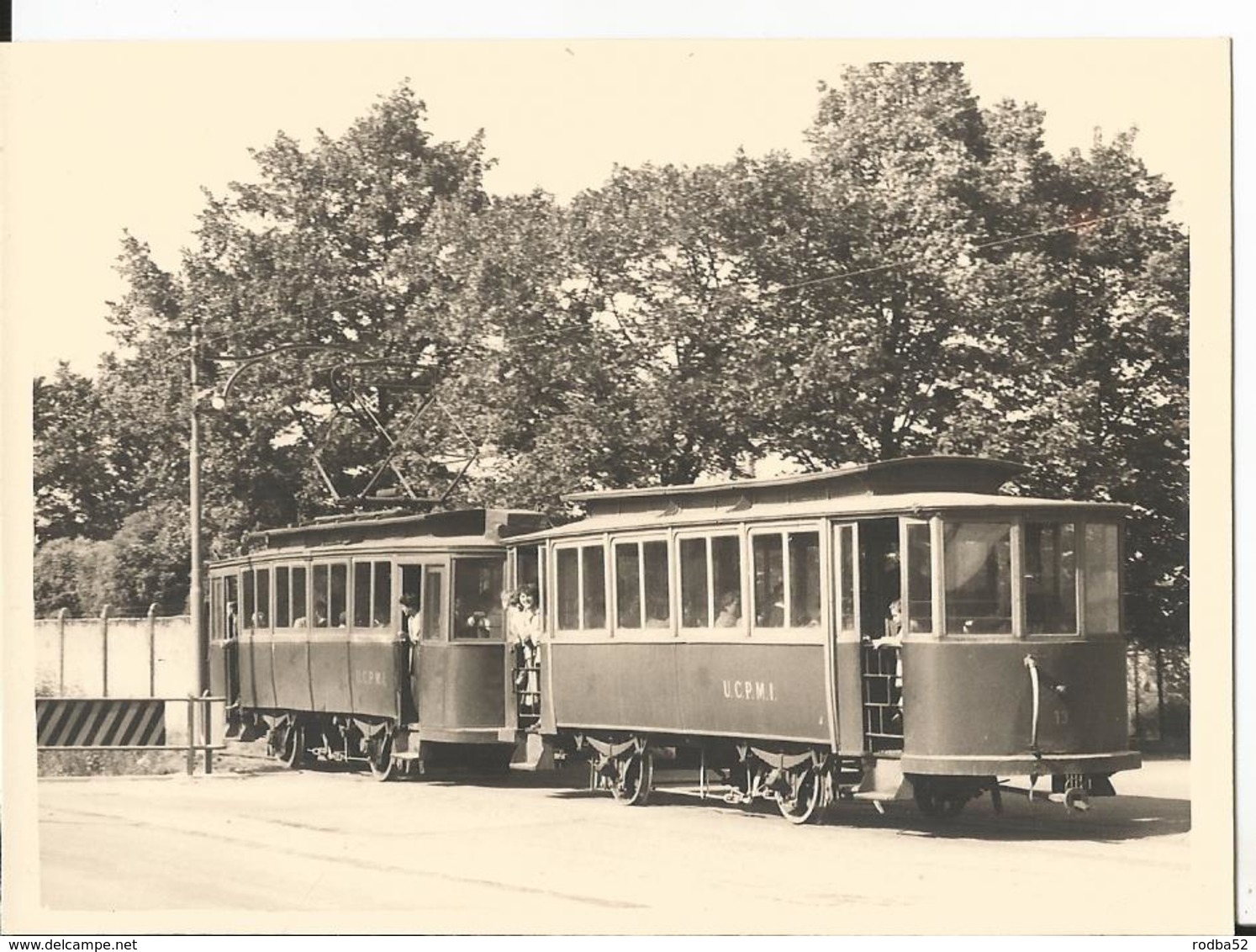 Photo - Tramway  à Hagondange - Moselle - 57 UCPMI Beau Format - Gros Plan - Treni