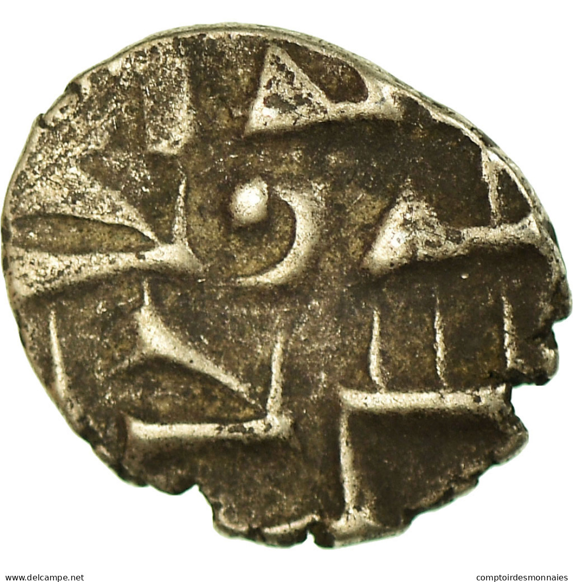 Monnaie, Inde, Habbarids Of Sind, Ahmad, Damma, 1010-1040, TB+, Argent - India