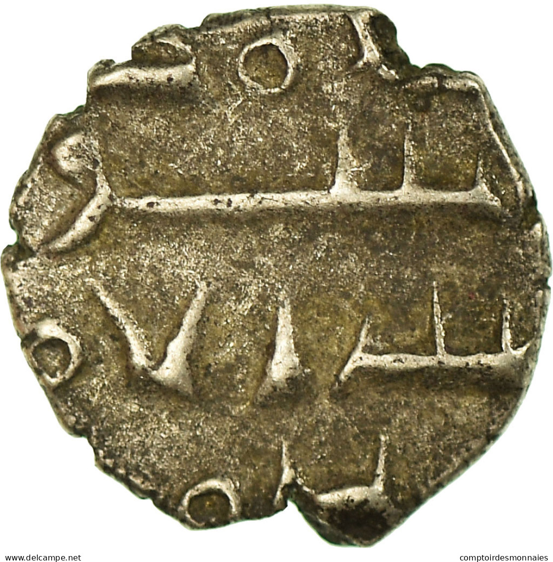 Monnaie, Inde, Habbarids Of Sind, Ahmad, Damma, 1010-1040, TB+, Argent - India