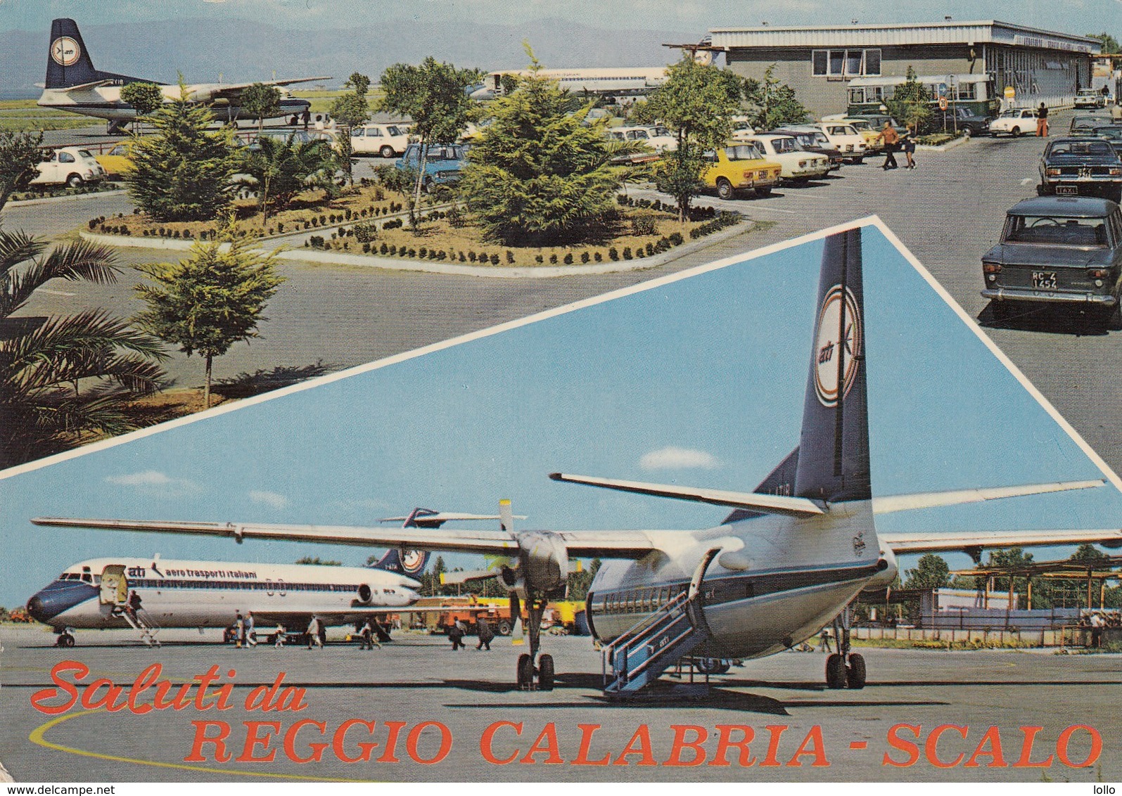 Airport - Flughafen - Aerodromi  - Reggio Calabria  - Saluti Da Reggio Calabria - Scalo   - Bella - Aérodromes