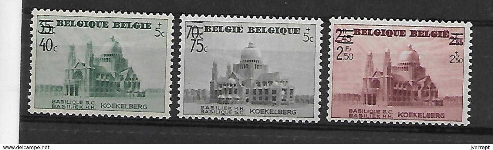 België  N° 481/483  Xx Postfris  Cote 19,00 Euro - Ongebruikt