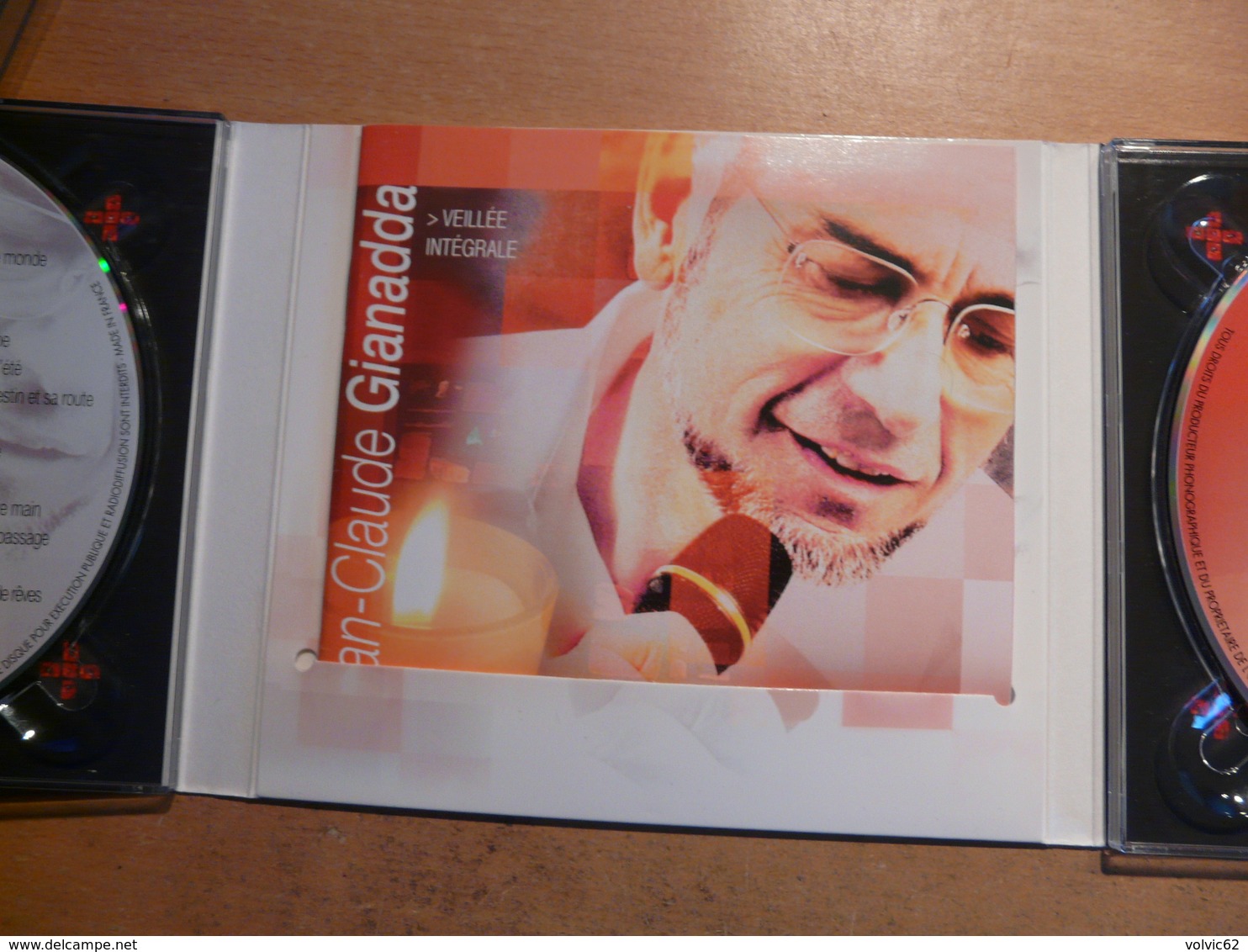 CD X 2  Jean Claude Gianadda Veiller Prier Veillée Intégrale De 2003 28 Chansons - Canciones Religiosas Y  Gospels