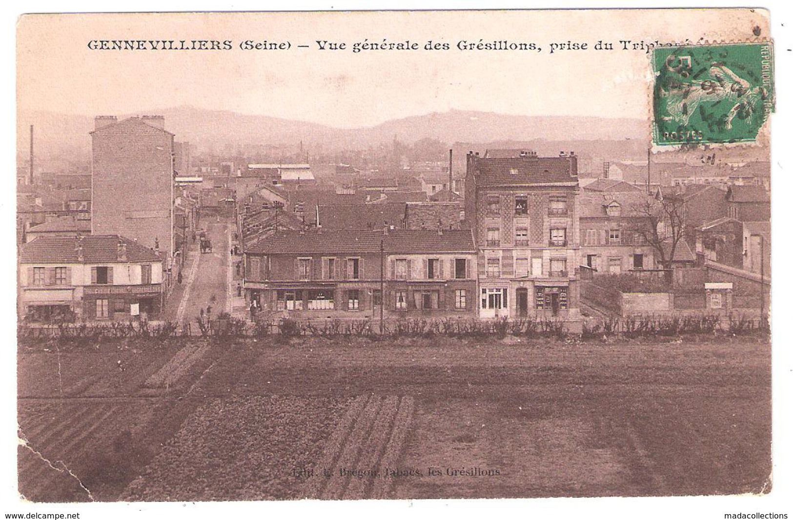 Gennevilliers (92 - Hauts De Seine)  Vue Générale Des Grésillons - Gennevilliers