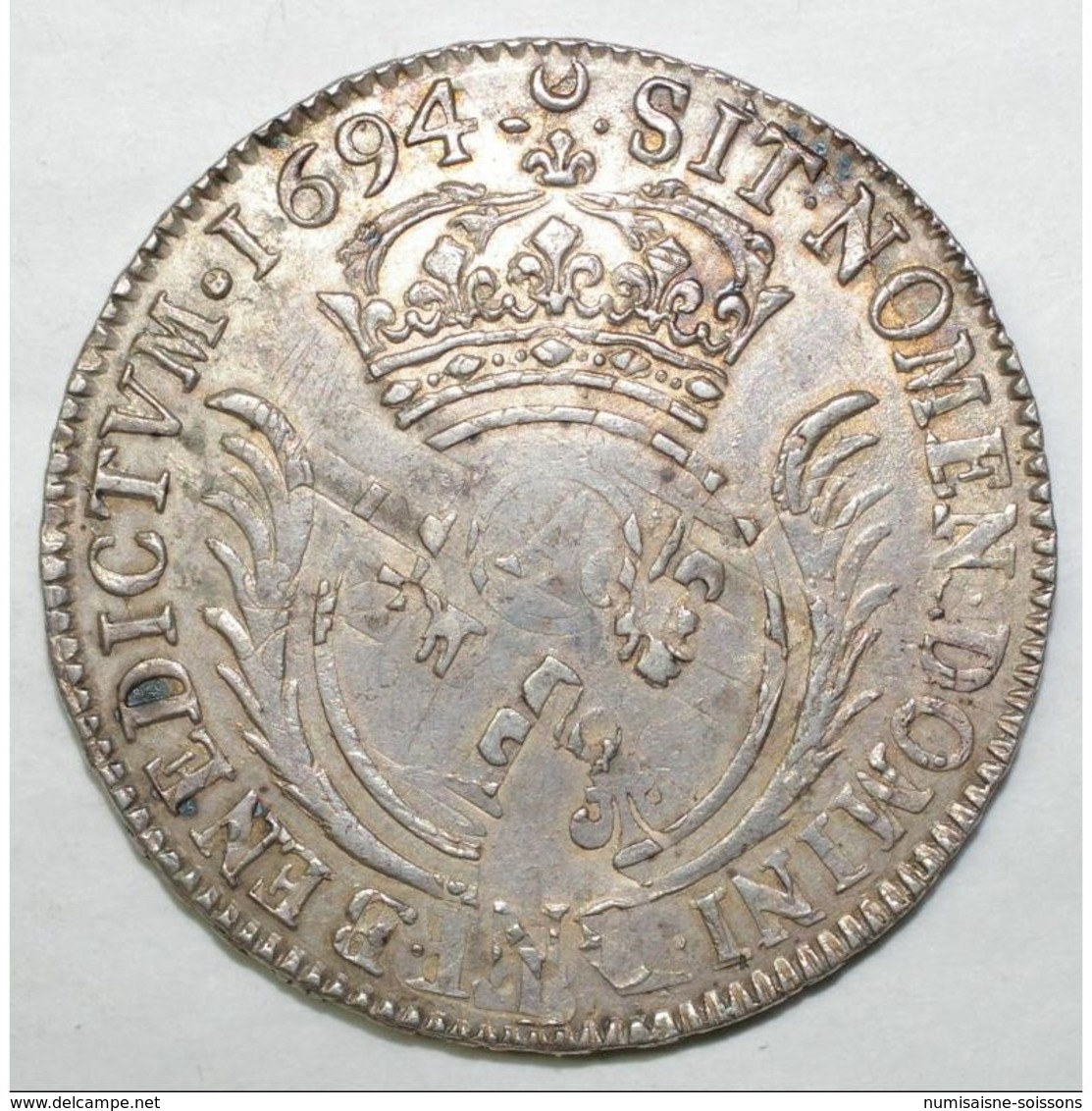 Gad 217 - LOUIS XIV - ECU AUX PALMES - 1694 B - REFORMATION - TB A TTB - - 1643-1715 Louis XIV Le Grand