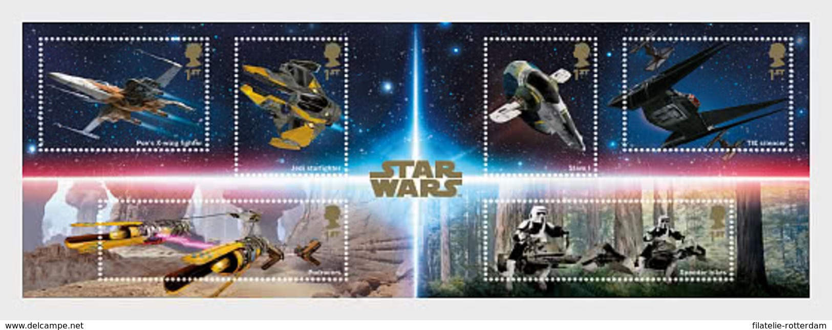 Groot-Brittannië / Great Britain -  Postfris / MNH - Sheet Star Wars 2019 - Unused Stamps