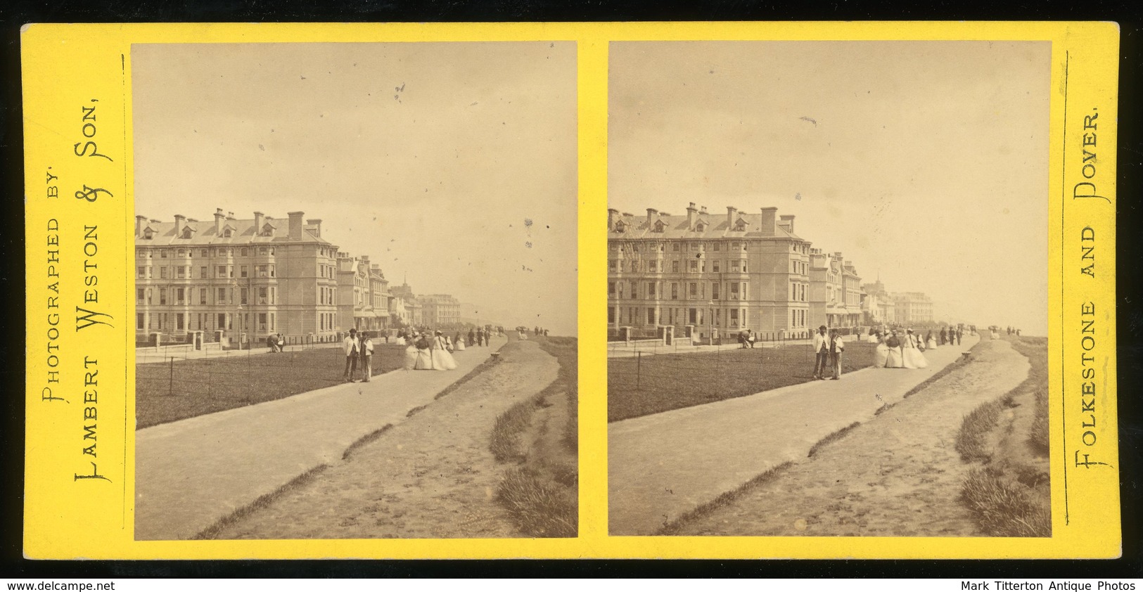 Stereoview - The Lees, Folkestone, Kent - Visionneuses Stéréoscopiques