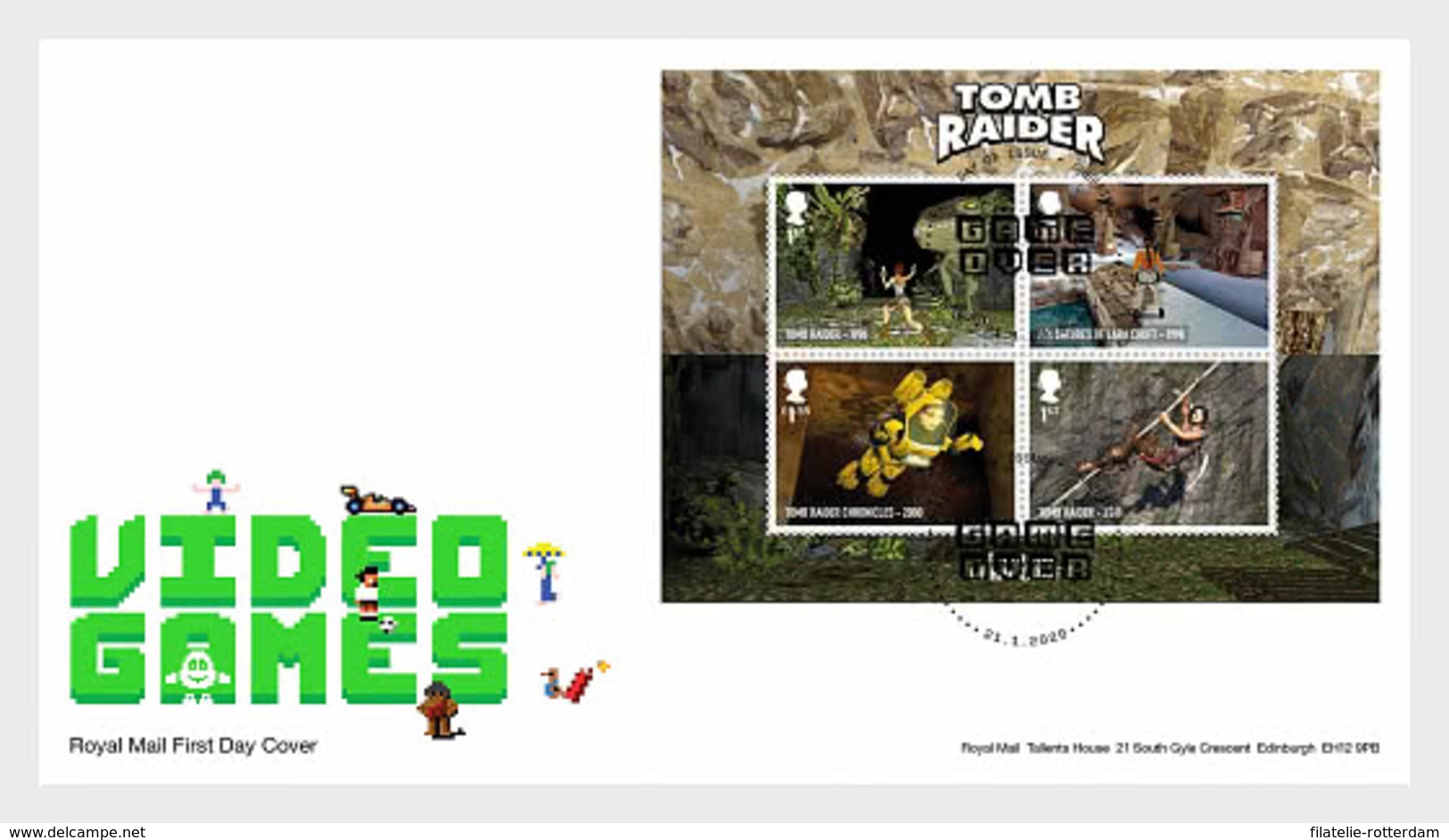 Groot-Brittannië / Great Britain -  Postfris / MNH - FDC Sheet Videogames 2020 - Ungebraucht