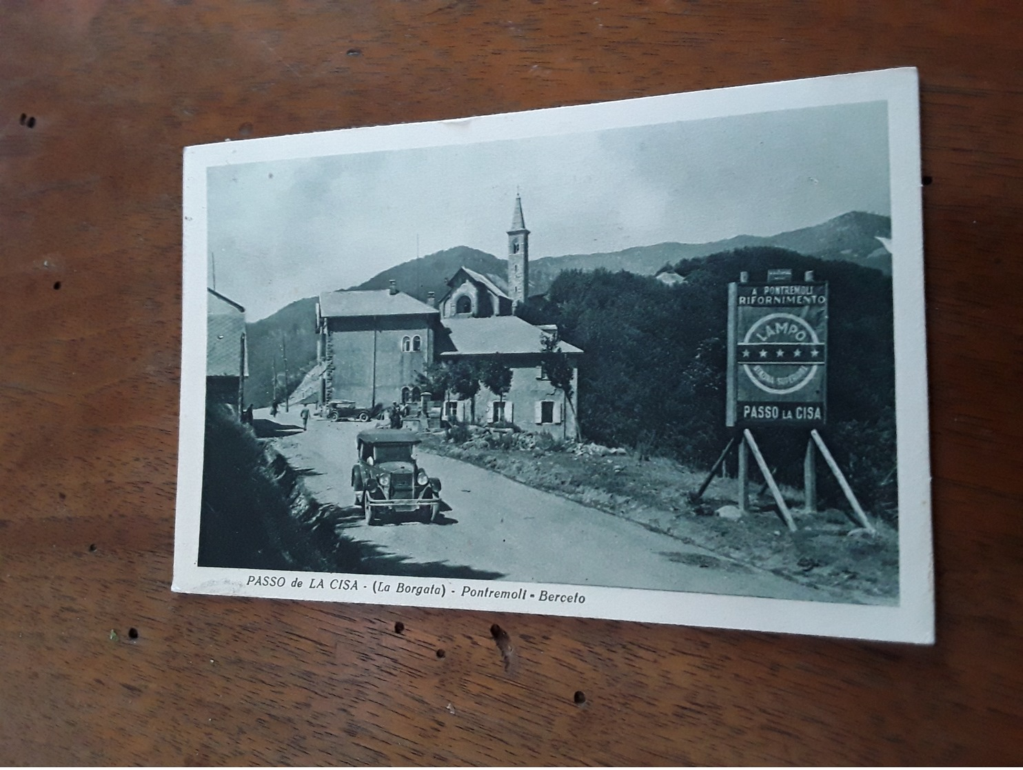 Cartolina Postale 1930, Passo Della Cisa, Pontremoli Berceto - Massa