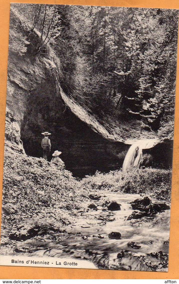 Les Bains D Henniez  Switzerland 1907 Postcard - Henniez