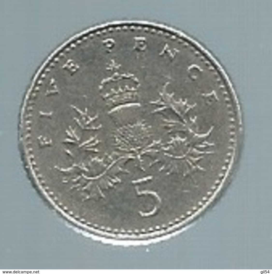 GREAT BRITAIN - 5 PENCE - 1990 Pieb 21702 - 5 Pence & 5 New Pence