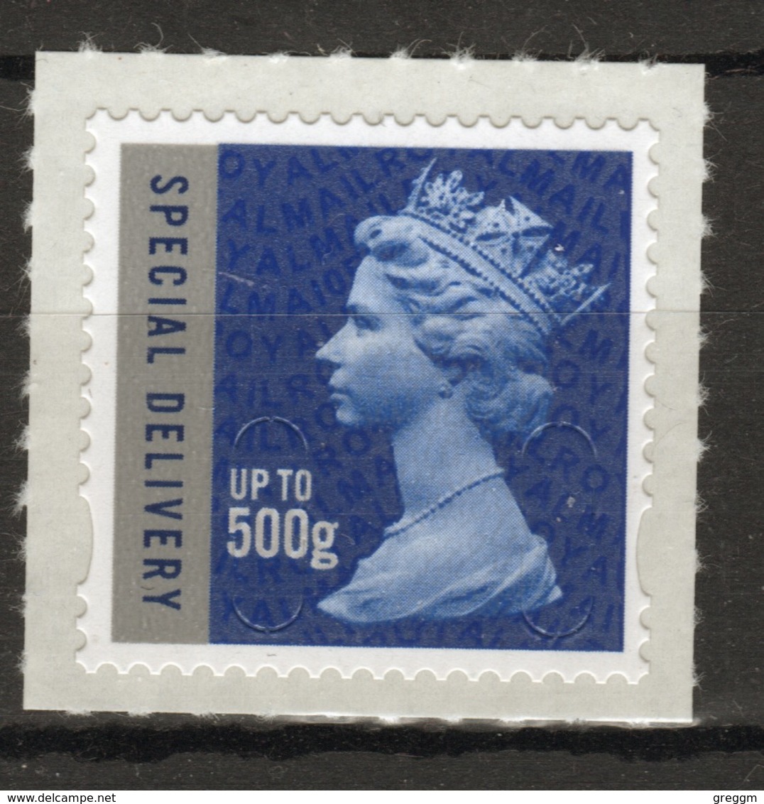 Great Britain 2009 Decimal Machin Special Delivery Up To 500 Grams With Date Code Self Adhesive Définitive Stamp. - Unused Stamps