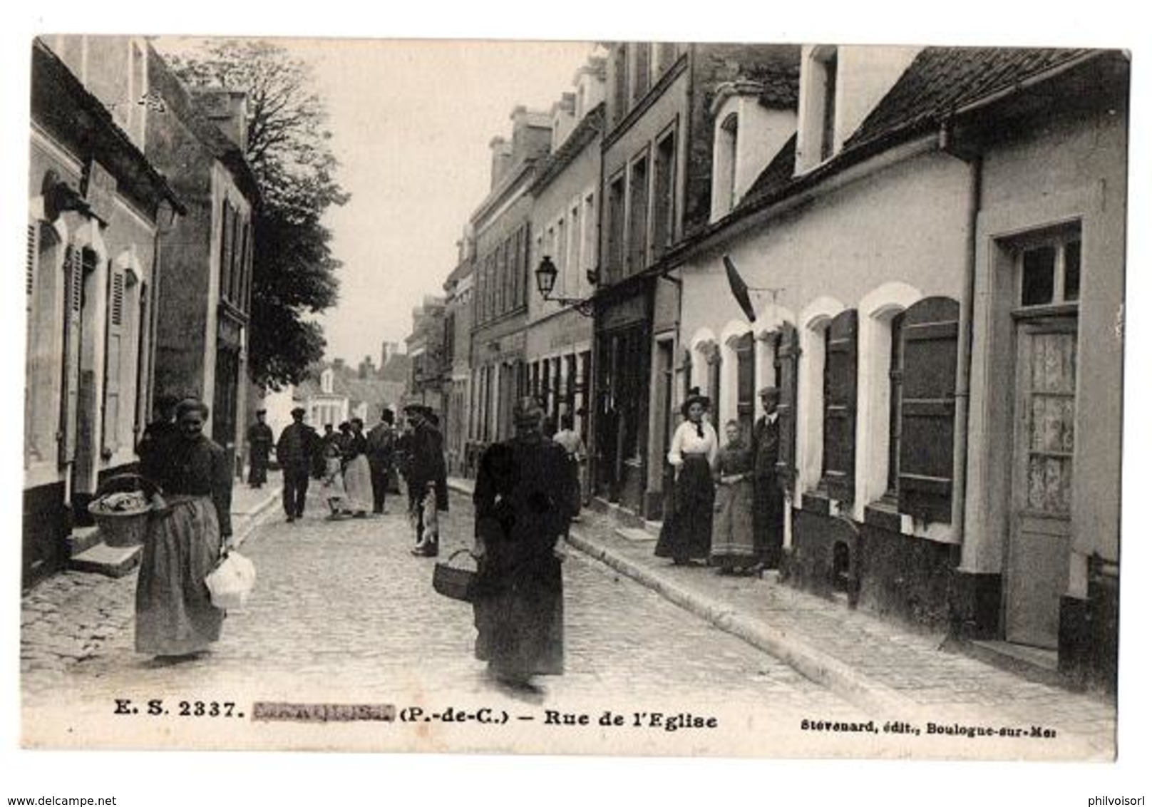 ? RUE DE L EGLISE TABAC TRES ANIMEE - Autres & Non Classés