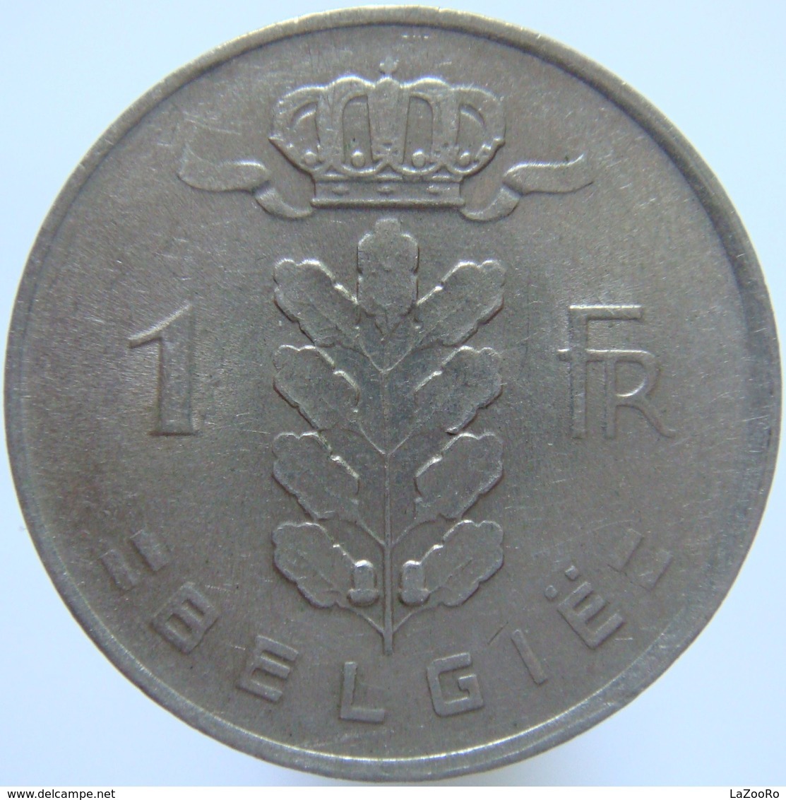 LaZooRo: Belgium 1 Franc 1951 XF / UNC - 1 Franc