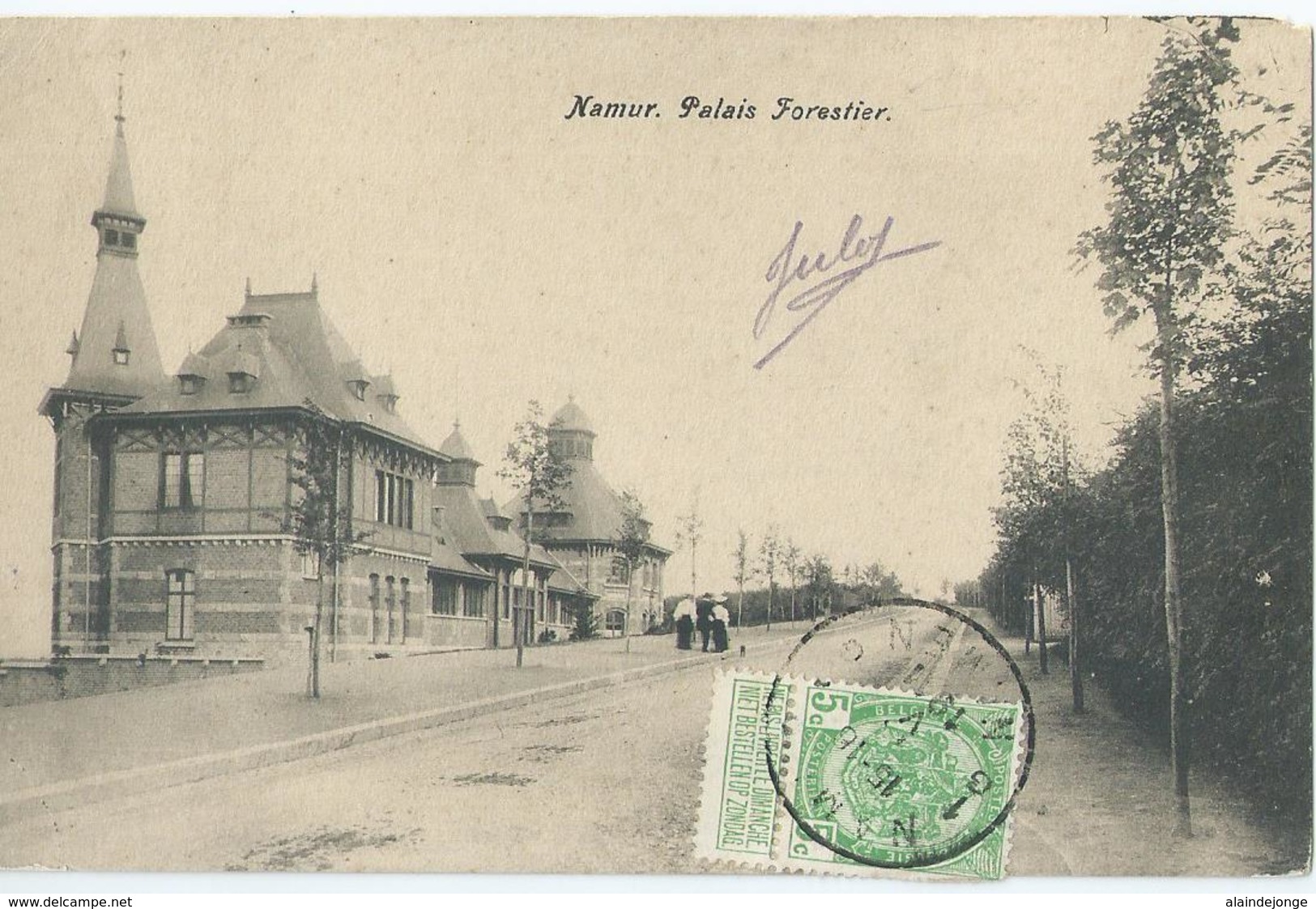 Namen - Namur - Palais Forestier - Edit Grands Magazins De La Station - 1911 - Namur