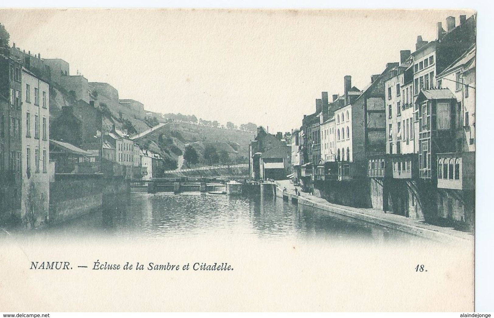 Namen - Namur - Ecluse De La Sambre Et Citadelle - Th. Van Den Heuvel, éditeur - No 18 - Namur