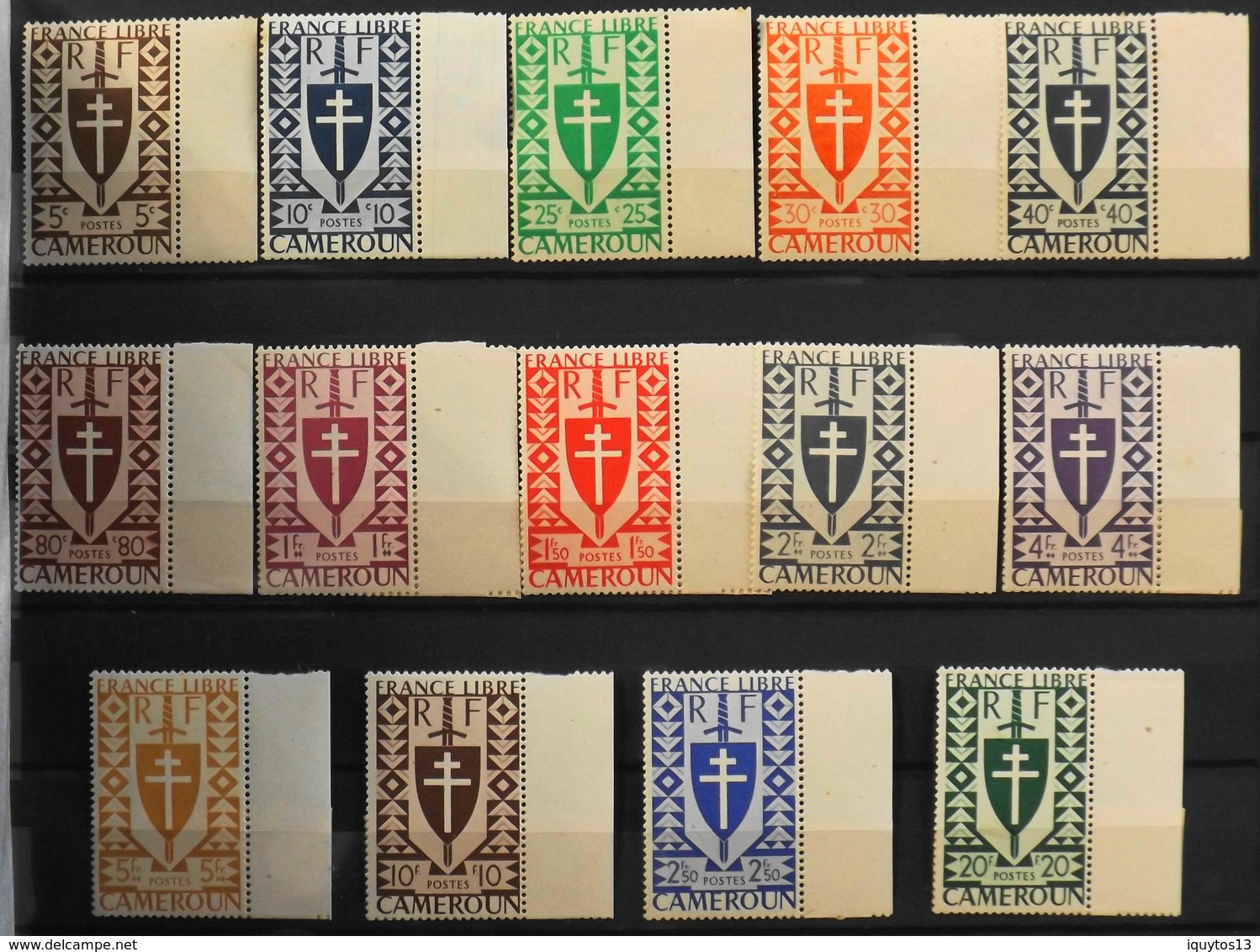 France (ex-colonies & Protectorats) > Cameroun (1915-1959) > 1941 - Du N° 249 à 262 - Neufs** C De F. - TTB - Unused Stamps