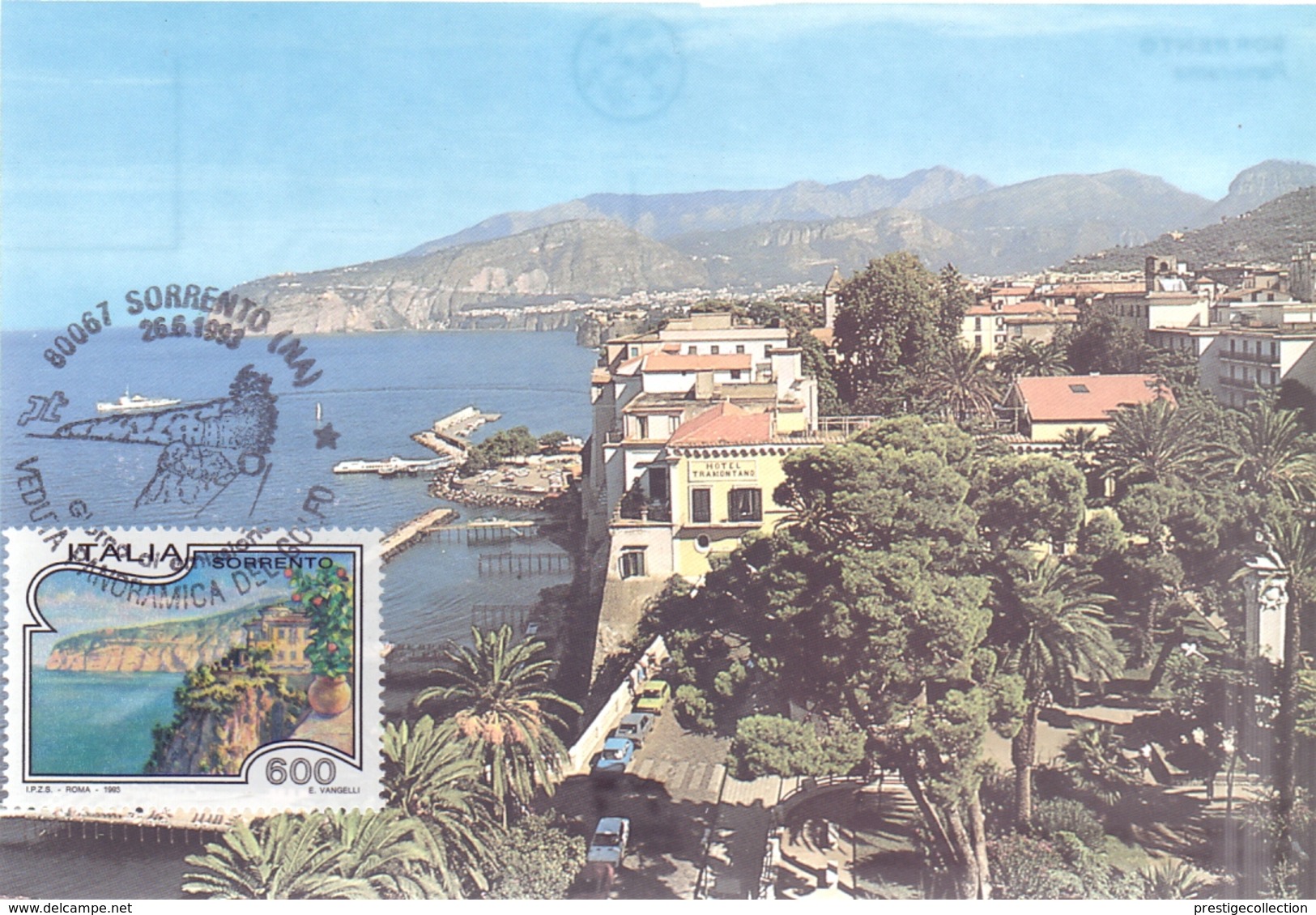 GOLFO DI SORRENTO  FDC   1993 MAXIMUM POST CARD (GENN200108) - Geografia