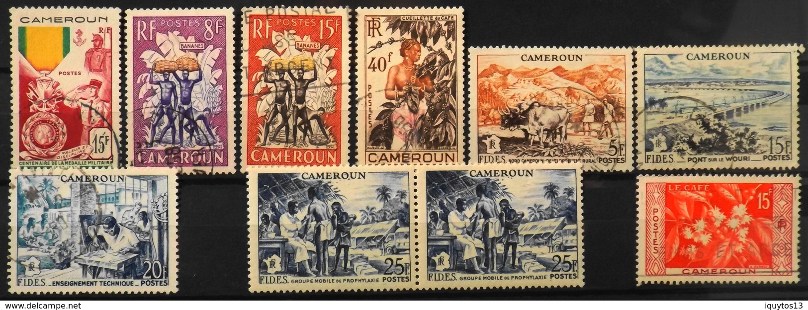 France (ex-colonies & Protectorats) > Cameroun (1915-1959) > 1952/56 - Du N° 296 à 304 - Neufs**/O - Neufs