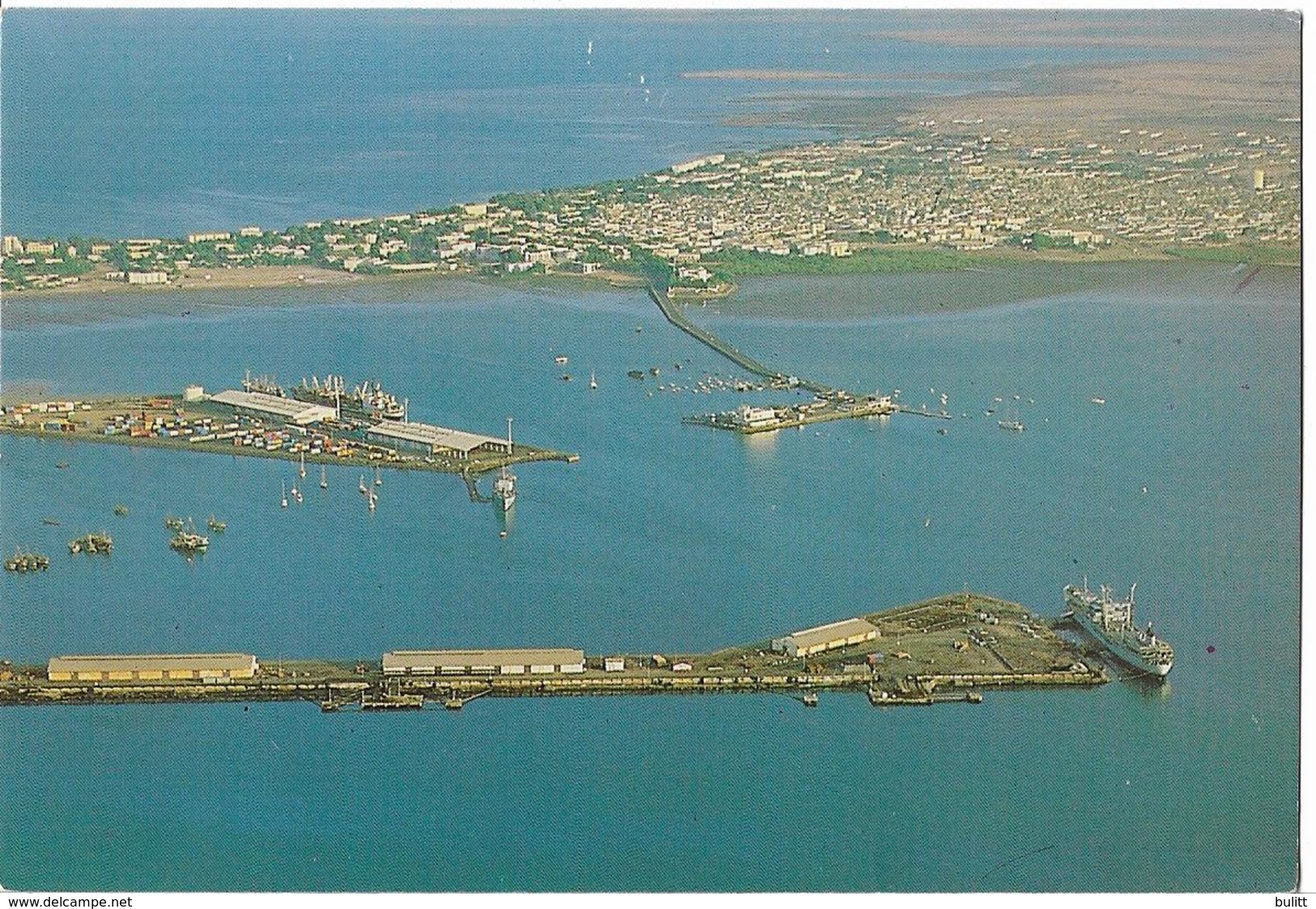 DJIBOUTI - Vue Aérienne Du Port - Djibouti