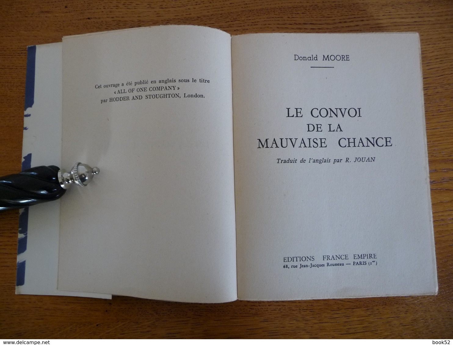 Le CONVOI De La MAUVAISE CHANCE  Par Donald Moore - Guerre 1939-45