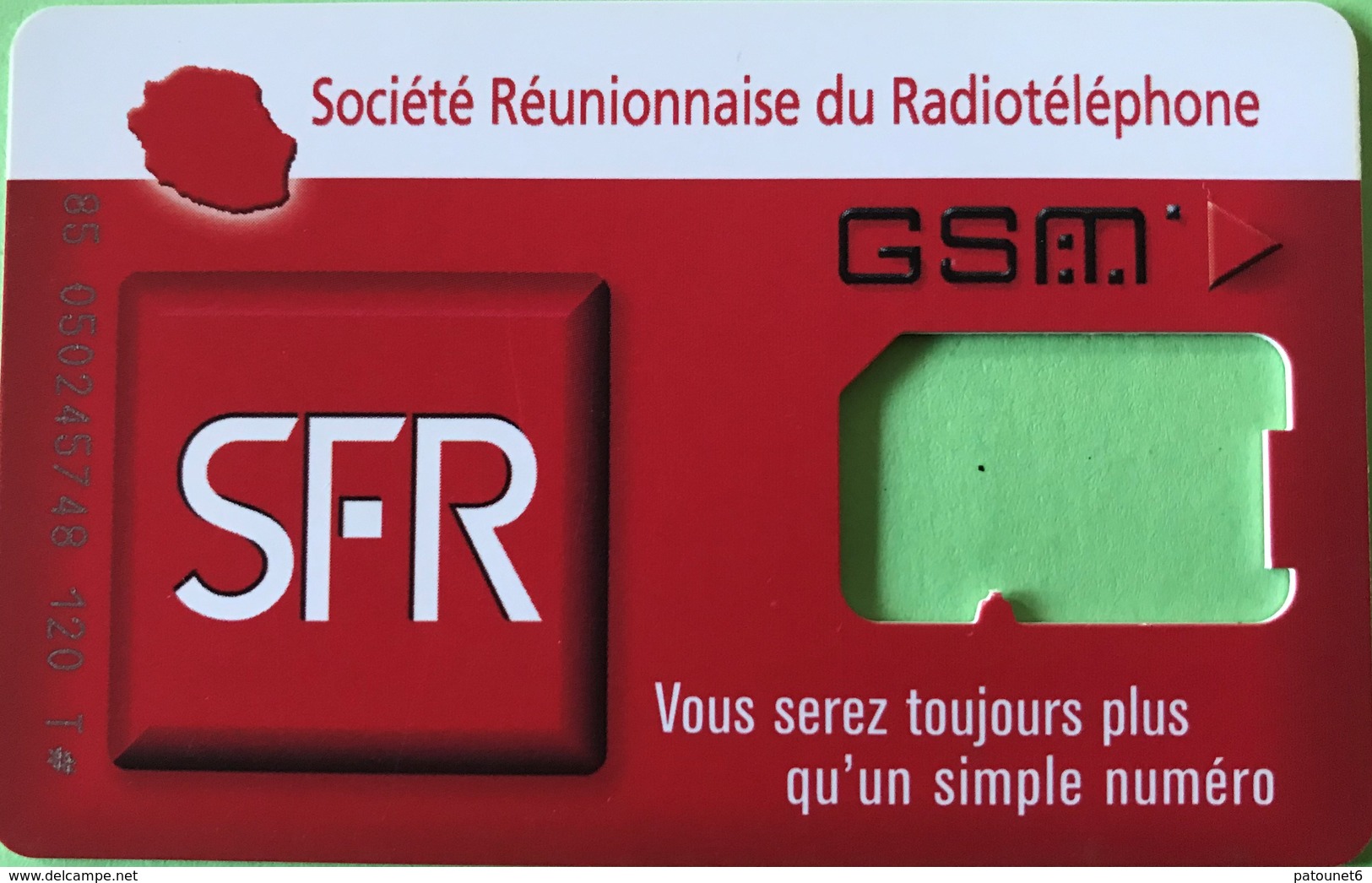 Réunion - REUNION - Carte SIM SFR - GSM - Vous serez toujours plus