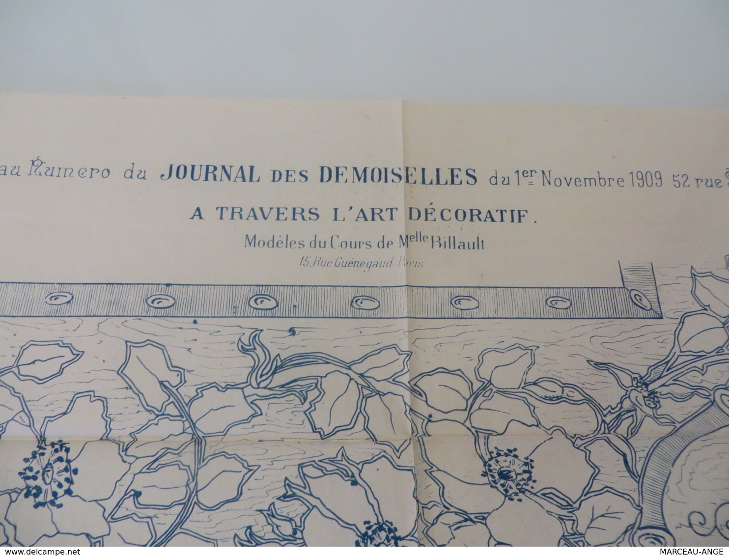 MODE ET DIVERS ART DECORATIFS "" au journal des demoiselles "",vendu le lot comme il est là