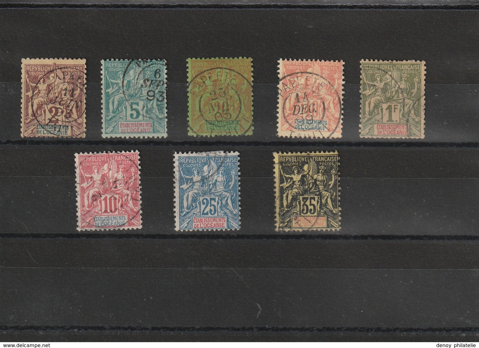 Océanie Petit Lot De Tres Beaux Oblitéré , Le 2 4 7 10 13 Et 15  17 18 - Used Stamps