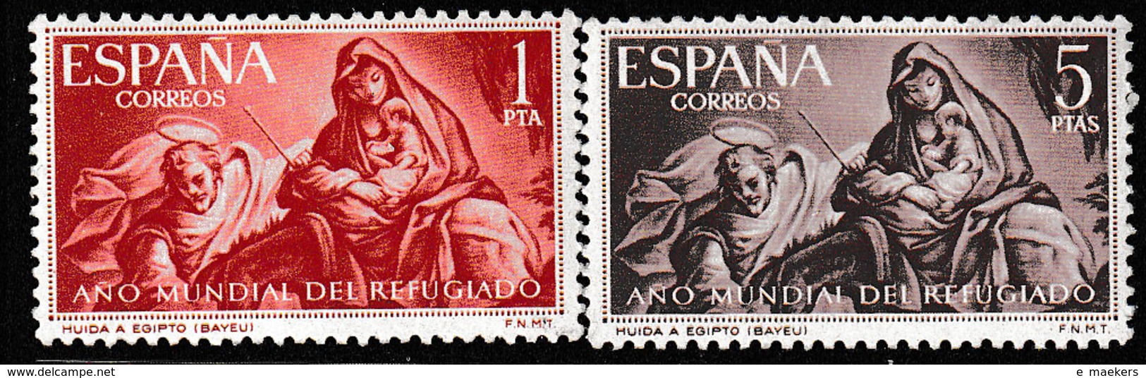 Spanje 1961  - Michel  1221/1222**- POSTFRIS - NEUF SANS CHARNIERES - MNH - POSTFRISCH - Catw. 1€ - Neufs