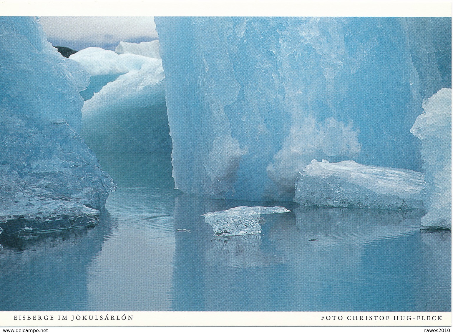 Island AK Jökulsarlon Eisberg - Iceland