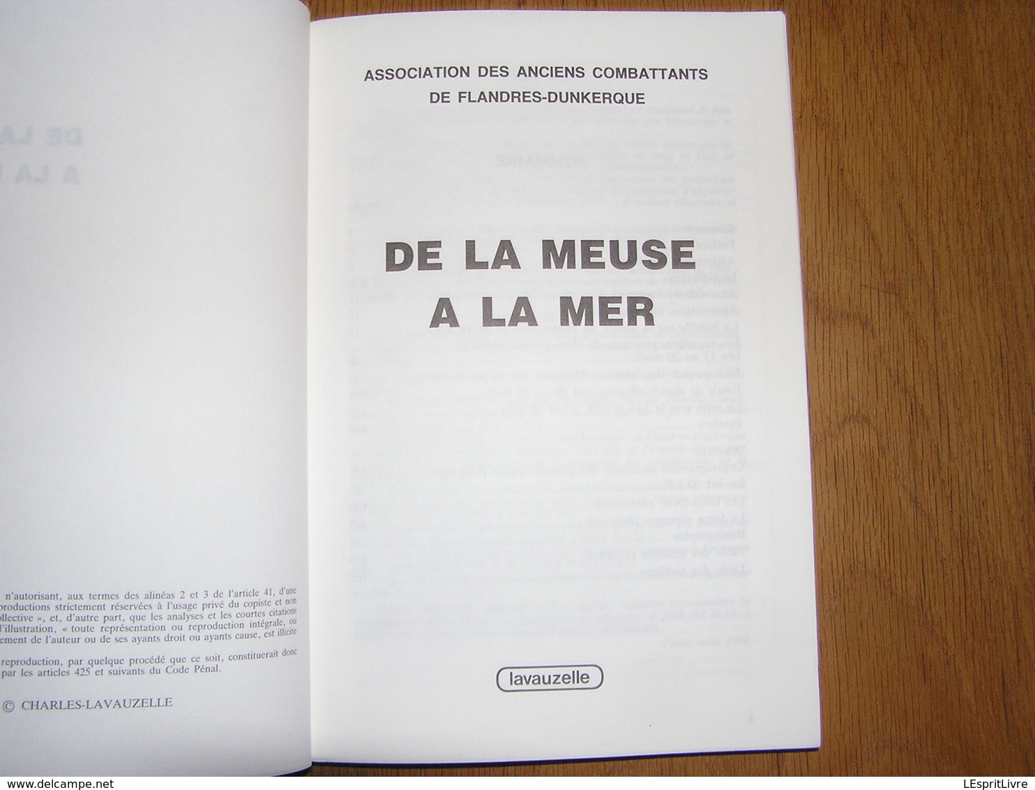 DE LA MEUSE à LA MER Guerre 40 45 Rommel Meuse Yvoir Dinant Ermeton Flavion Haut Wastia DCR DLM DINA Beaumont Maubeuge - Oorlog 1939-45