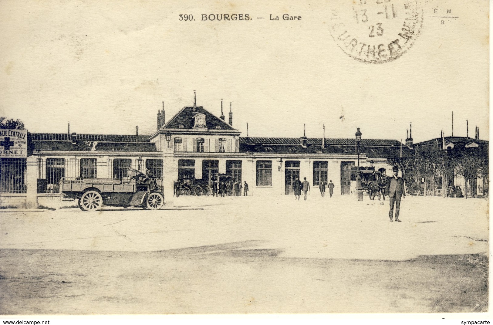 05028 - CPA BOURGES.  La Gare. - Bourges