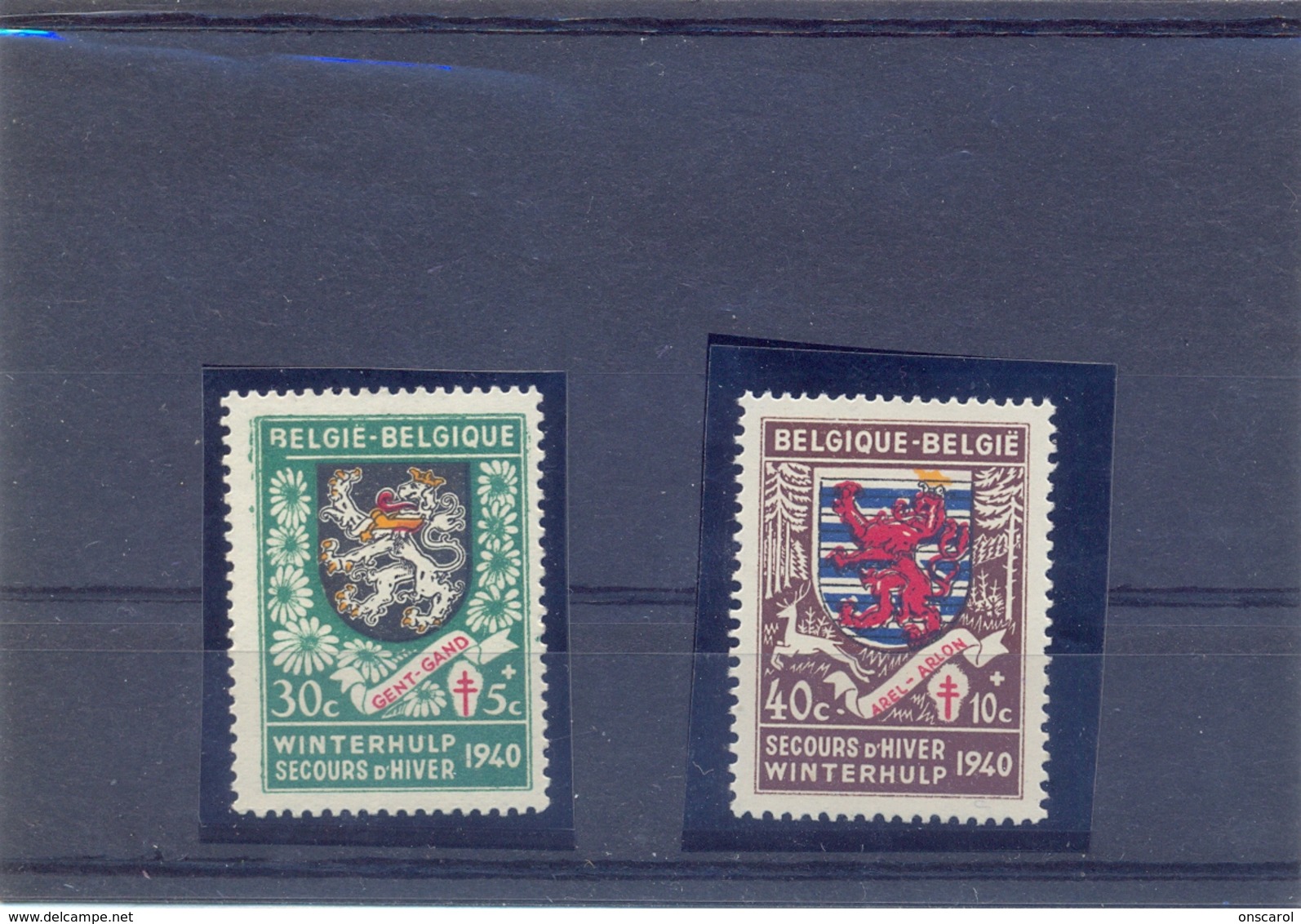 Nrs. 539-V2 + 540-V Zeer Mooi MNH ** Postgaaf - Sonstige & Ohne Zuordnung