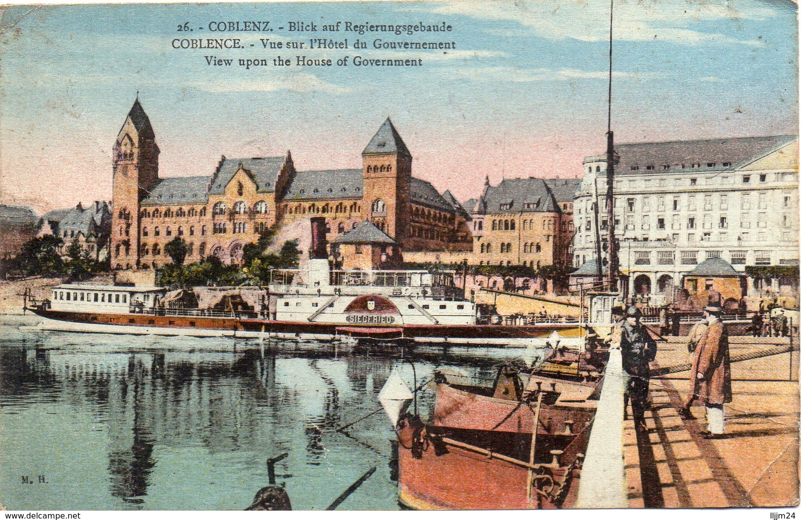 - COBLENCE - Vue Sur L'Hôtel Du Gouvernement - - Koblenz