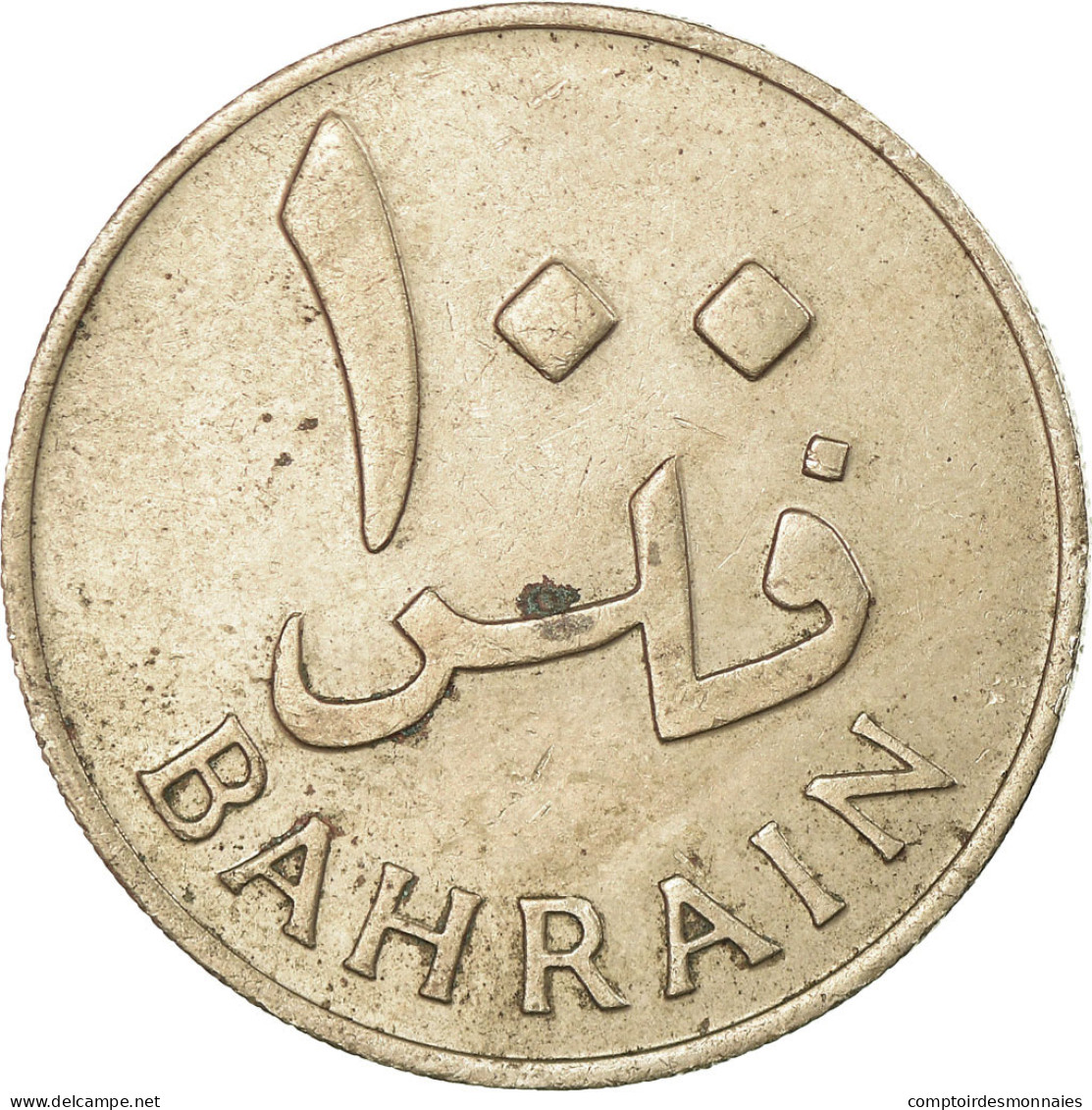 Monnaie, Bahrain, 100 Fils, 1965/AH1385, TB+, Copper-nickel, KM:6 - Bahreïn