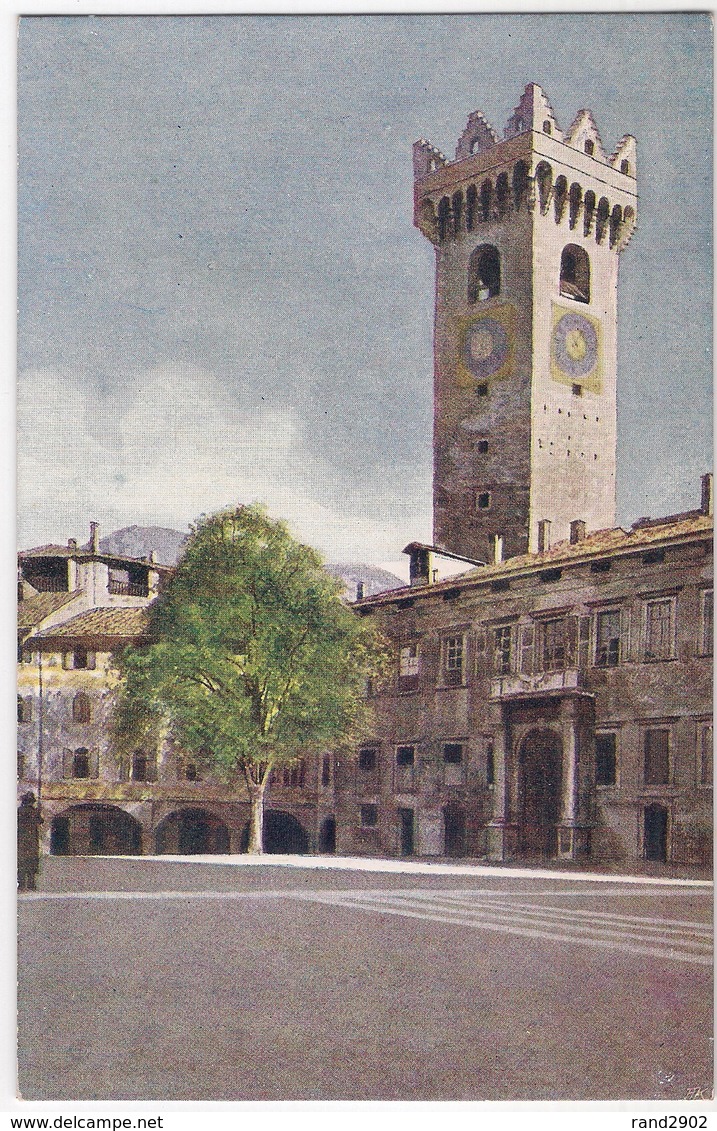 Trento - Palazzo Pretorio E Torre /P522/ - Trento