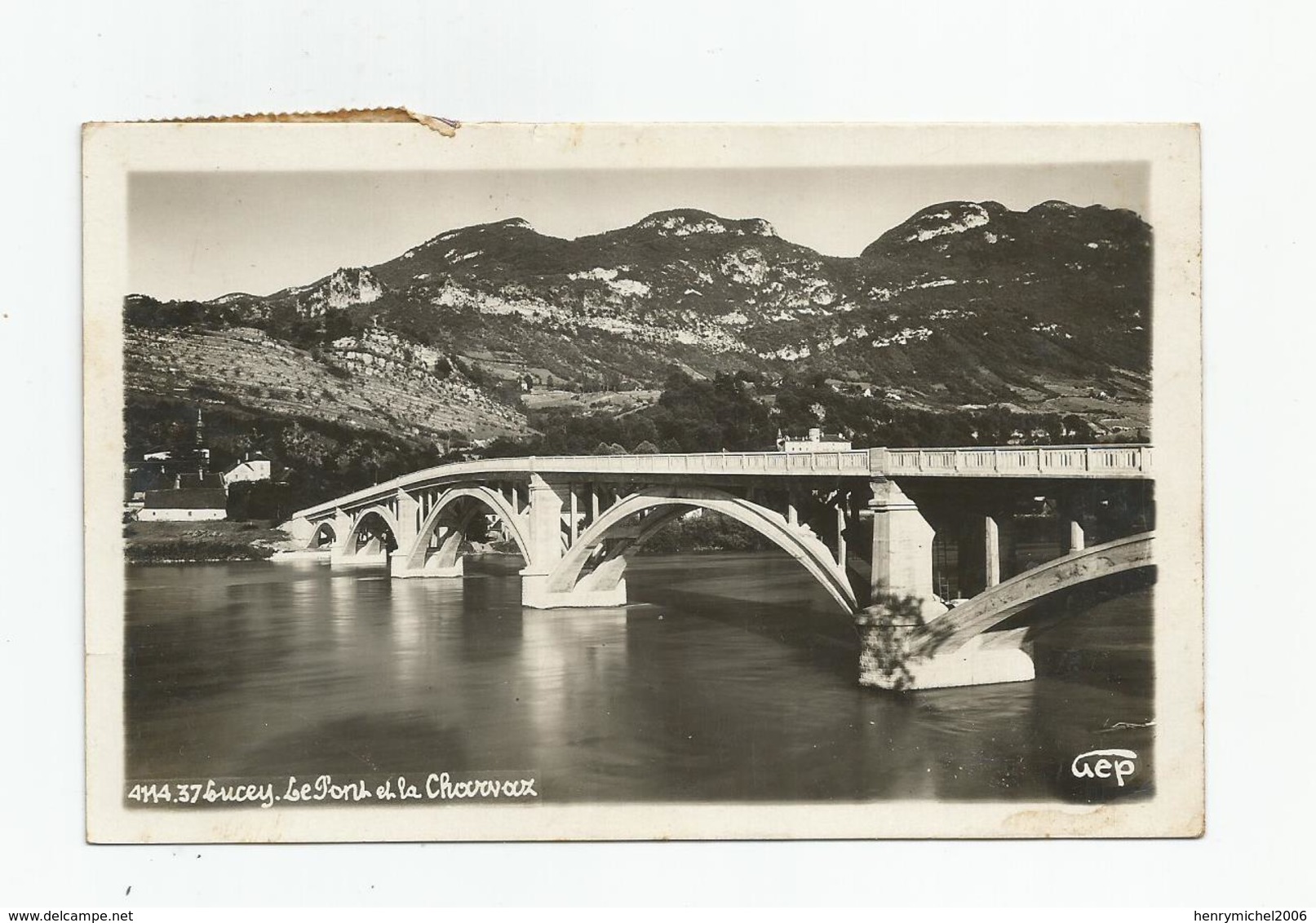 Savoie 73 Lucey Le Pont Et La Charnaz 1940 Gep 4114.37 - Andere & Zonder Classificatie